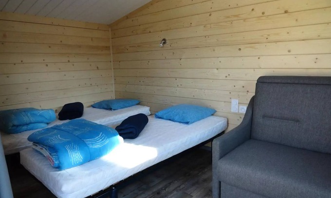 Ranspach Casa | Campsite Flower les Bouleaux **** - 1 room comfort pod for 2 people without sanitary facilities