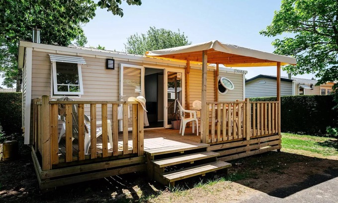 Biesheim Casa | Campsite L'Ile du Rhin** - Mobile home Comfort 3 rooms 4 adults + 2 children
