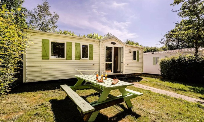 Kergonan Casa | Campsite La Rivière d'Argent *** - Mobile home SUPER CORDELIA 32m2 / 3 bedrooms - without terrace 6 people