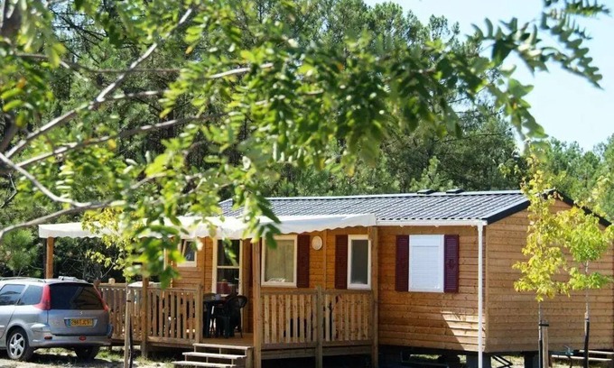 Saint-Michel-Escalus Casa | Camping Landes Oceanes **** - Casa móvil 4 Habitaciones 6 Personas