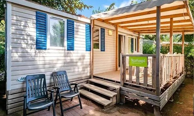 Saint-Yvi Casa | Campsite Le Bois de Pleuven**** - Mobil-home Classic 4 rooms 6 people