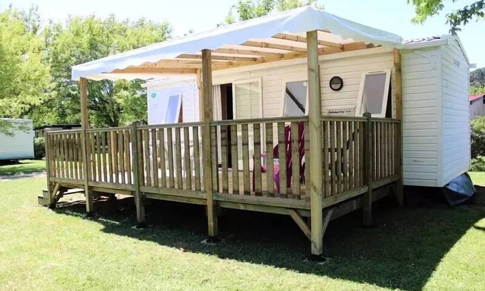 Casties-Labrande Casa | Campsite Le Casties *** - Mobile Home Mercure 3 rooms 4 people