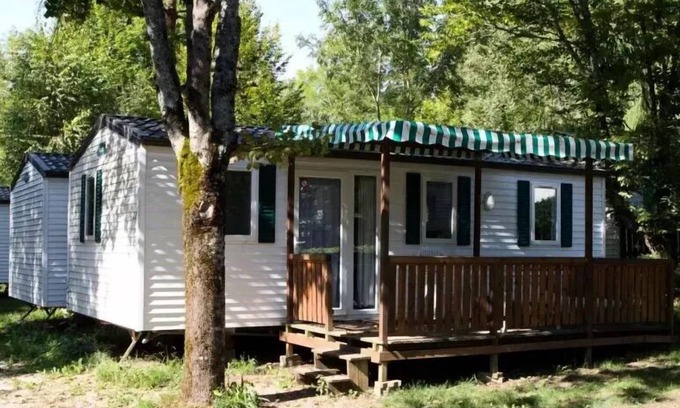 Patornay Casa | Camping **** Le Moulin - Casa móvil de la familia de TV 4 Habitaciones 6 Personas
