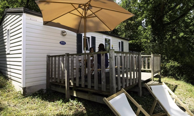 Marsan Casa | Campsite maeva Escapades Le Domaine Aramis **** - Mobil-Home Confort 3 Rooms 4 People