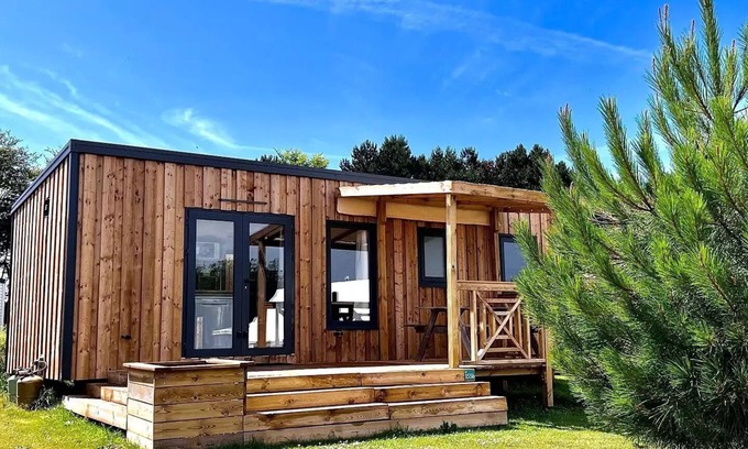 Saint-Valery-en-Caux Casa | Camping d'Etennemare *** - Casa móvil de prestigio de 4 habitaciones para 6 personas