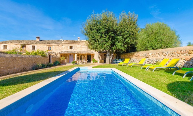 Costitx Villa | CAN GELAT - Villa con piscina privada en COSTITX. WiFi Gratis