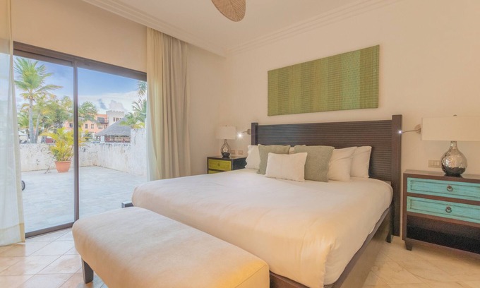 Punta Cana Cabina | Cap Cana Poolfront Apt w/ Private Gated Terrace at Fishing Lodge