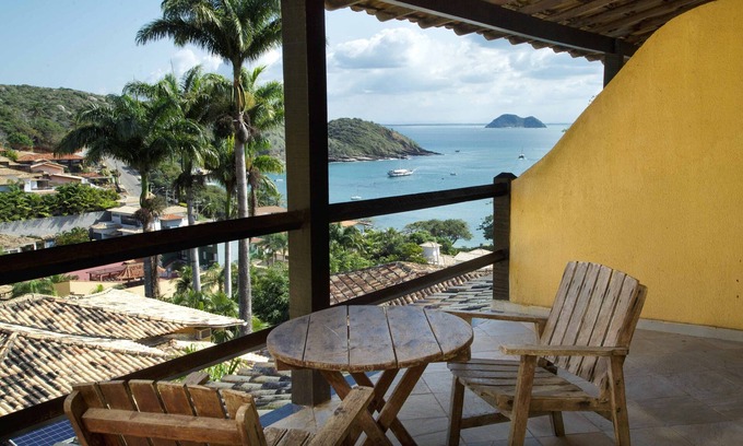 Joao Fernandes Casa | Casa 4 Suítes Vista Mar com Wifi