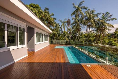 Costa e Silva Casa | Casa alto padrão piscina aquecida