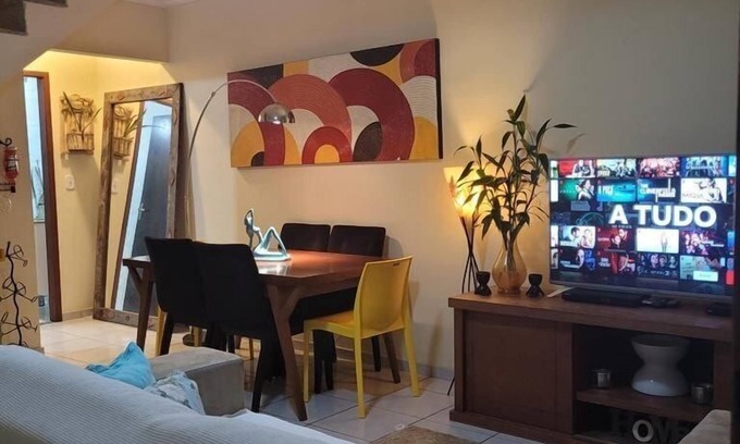 Palmeiras Casa | Casa, Até 7hóspedes, 5minutos da Praia, Garagem, Wi-fi 300mbps, Jr Catito