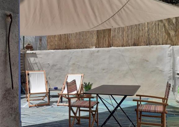 Banyuls-sur-Mer Apartamento | Casa azul & blanca