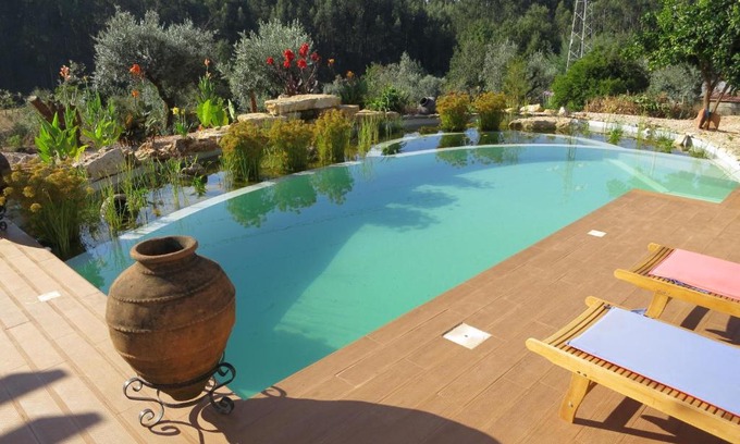 Aguda Apartamento | Casa Azul self-catering apartment with gorgeous biological swimming pool