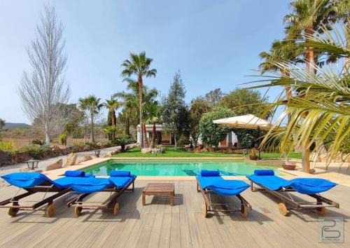 Sant Joan de Labritja Casa | Casa Bet con piscina y jardín.