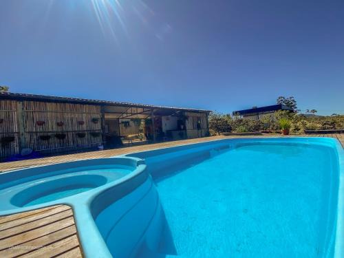 Alto Paraiso de Goias Cabina | Casa Borba Chalé panorâmico