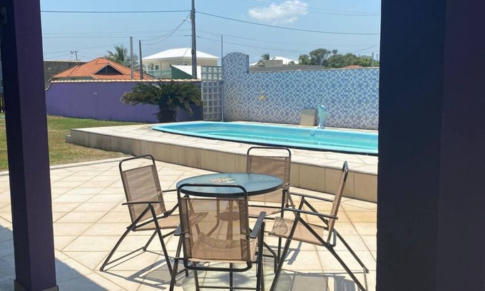 Sao Vicente de Paula Casa | Casa com Piscina e Churrasqueira em Arraial do Cabo. 5 Minutos da Lagoa!