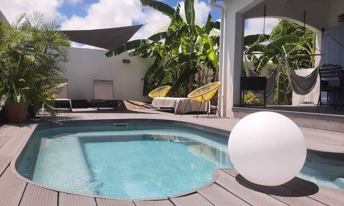 Mont Vergna Villa | Casa Del Tamaris, 10 minutos a pie de la playa de Orient Bay