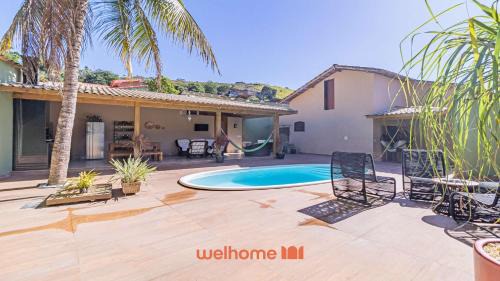 Pantanal Casa | Casa em Paraty com piscina e churrasqueira