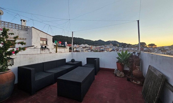 Centro histórico de Oliva Apartamento | Casa Hoz con terraza