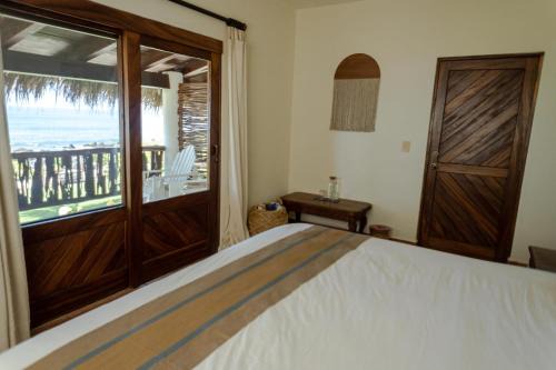 Troncones Cama Y Desayuno | Casa Manzanillo - Ocean Room - Ocean View Room at Exceptional Beach Front Location