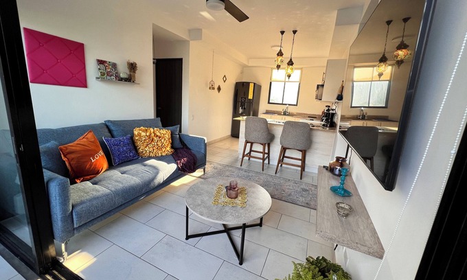 Santa Tecla Apartamento | Casa Mozaik|200MB|Cozy,chic&thematic|35minSurfCity