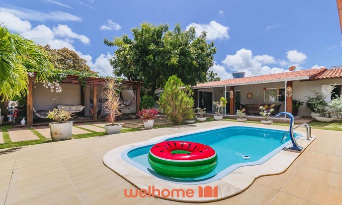 Barra de Santo Antonio Casa | Casa na Barra de Santo Antonio com piscina