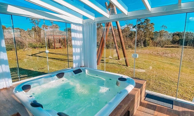 Rancho Queimado Cabina | Casa Paraíso do Sol - Rancho Queimado