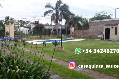 Sauce Viejo Villa | Casa Quinta La Sauceña