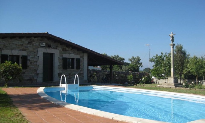Puebla del Caraminal Casa | Casa Rústica Piscina, Apartadiño