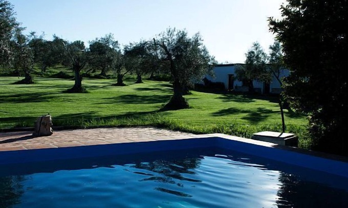 Fuente de Cantos Cabaña | Casa Rural Ecológica Huerta del Pirata para 10 personas