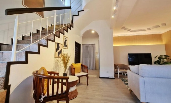 Kampung Stampin Casa | Casablanca Holiday Home with BBQ Pit
