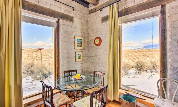Taos Casa | Casita Vacation Rental Near Taos with Patio!