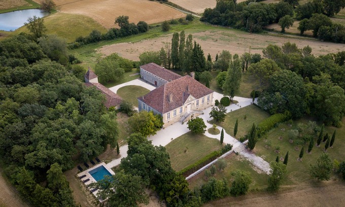 Mansempuy Otro | Gran mansión con piscina privada - Mansempuy - Gers