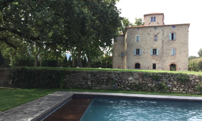 Palau-del-Vidre Otro | Castillo duodécimo reformado, el lujo, el encanto, el confort, piscina, 15 mn del mar, capacidad para 25