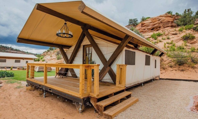 Kanab Cabina | Cave Lakes Canvas Cabin Suite with Soaker tub #2