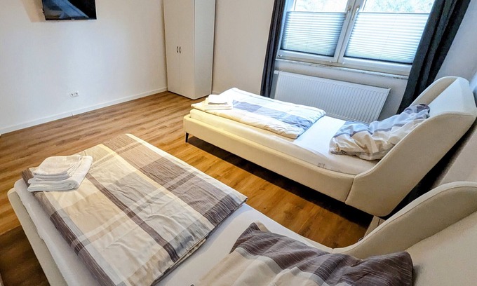 Innenhafen Apartamento | Central apartment for 4 people with parking & washing machine