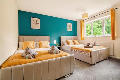 Sheffield Apartamento | Central Blue Haven Retreat Free Parking 8ppl!