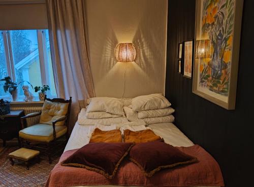 Umea Apartamento | Central lägenhet med badkar Nära till allt