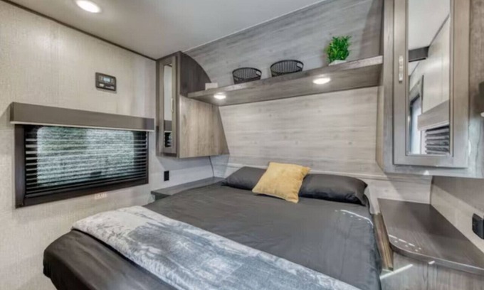 Tower District Casa | Cozy Retreat on Wheels: Charming RV Trailer