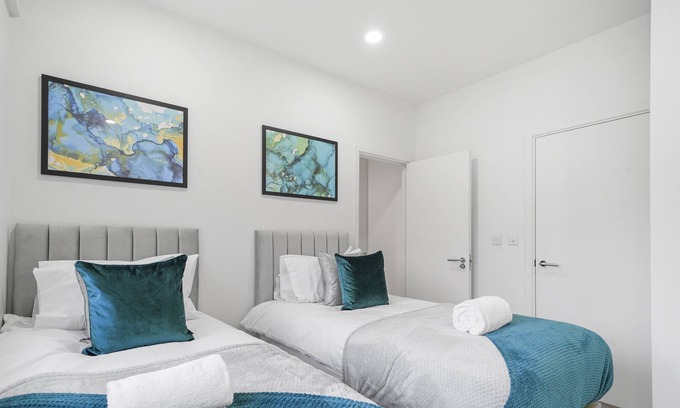 Stevenage Apartamento | Central Stevenage Luxury 2 Bed Apartment