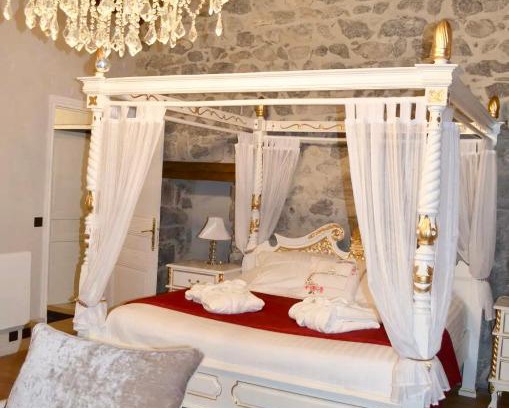 Cruet Cama Y Desayuno | Château de la Rive - Suite Prestige - Chambre 2 personnes