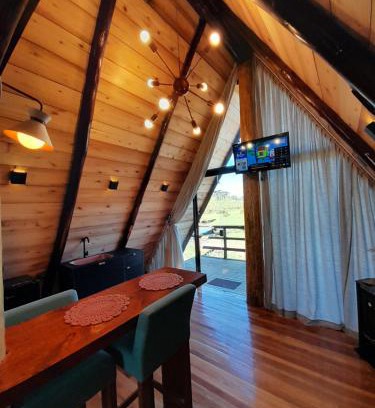 Bom Jardim da Serra Cabina | Chalé A-Frame da Fazenda