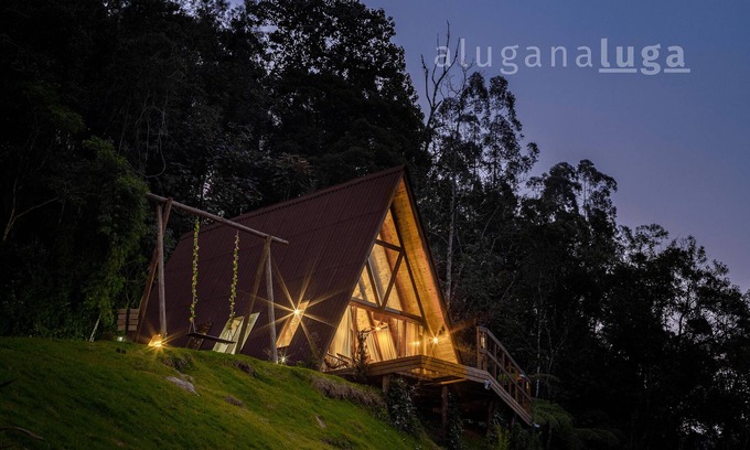 Sao Pedro de Alcantara Chalet De Esquí | Chalé Alcântara - Con Bañera