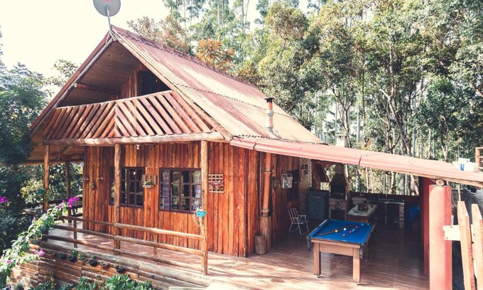 Aguas Mornas Chalet De Esquí | Chalé incrível c/piscina, Águas Mornas - SC