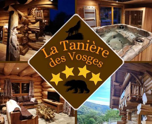 La Bresse Chalet De Esquí | Chalet 10 pers sauna & SPA La tanière des Vosges