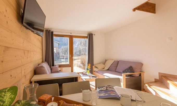 La Salle-les-Alpes Chalet De Esquí | Chalet, a 300m de las pistas de esquí, terraza, parking, tv, 47m², Serre Chevalier