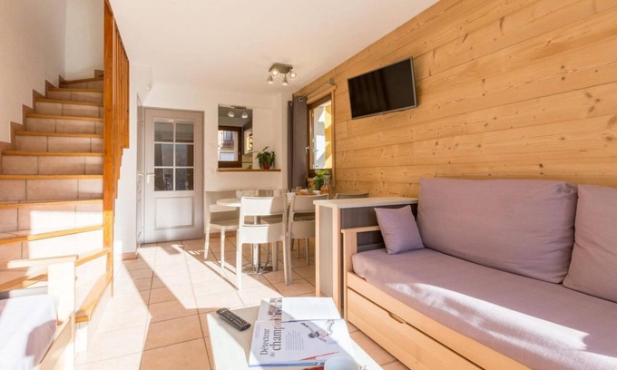 La Salle-les-Alpes Chalet De Esquí | Chalet, a 300m de las pistas de esquí, terraza, parking, tv, 47m², Serre Chevalier