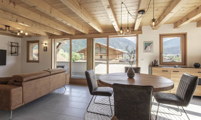 Passy Chalet De Esquí | Chalet Alpea - Jacuzzi -Vue montagne -Neuf