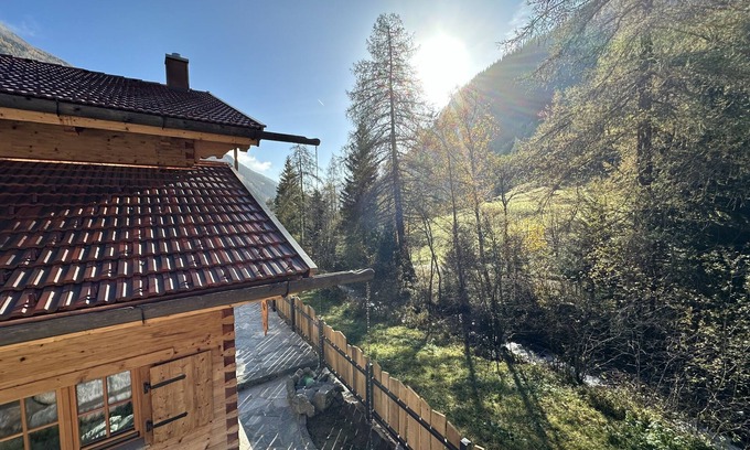 Flattach Chalet De Esquí | Chalet-Baño privado-Vista al rio-Chalet am Bachl 2