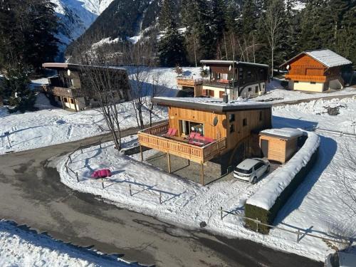 La Lechere Chalet De Esquí | Chalet chaleureux avec vue sur les montagnes de La Léchère