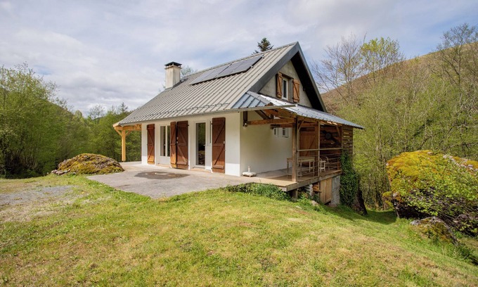 Lanne-en-Baretous Casa | Chalet de Gretteguerre – Escapada Natural en Lanne-en-Barétous, Vista a la Montaña, Jardín y Terraza